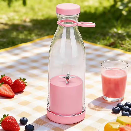 Blender Portable Bouteille – Smoothie & Fruits